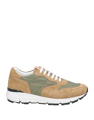 LUIGI BORRELLI NAPOLI Sneakers Cammello Pelle, Fibre tessili