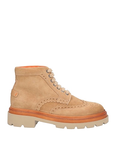 SANTONI Ankle boot Sand Leather