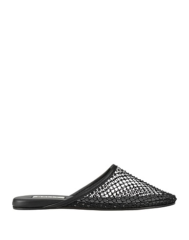 BALLY Mules and clogs Black Textile fibres