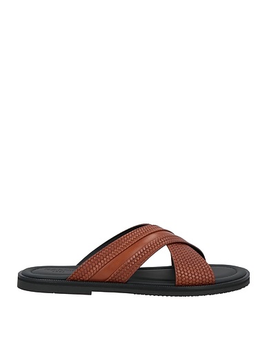 BALLY Sandals Brown Calfskin