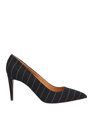 RALPH LAUREN COLLECTION Pump Black Textile fibers