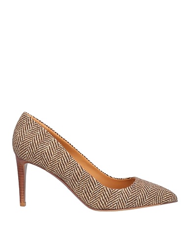 RALPH LAUREN COLLECTION Pumps Sand Gewebefasern