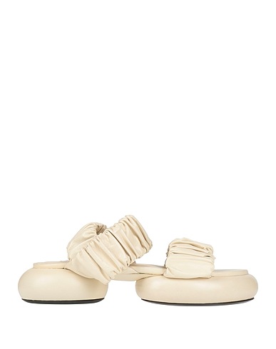 JIL SANDER Sandals Ivory Leather