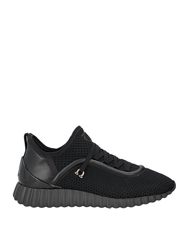 FERRAGAMO Sneakers Nero Fibre tessili, Pelle