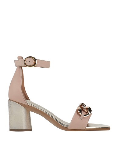 JEMI Sandals Blush Leather