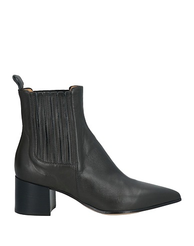 POMME D'OR Ankle boot Charcoal Leather