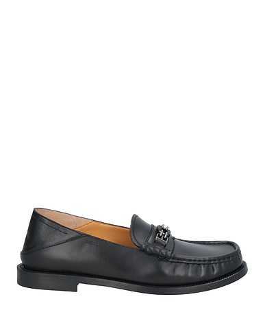 BALLY Loafers Black Calfskin