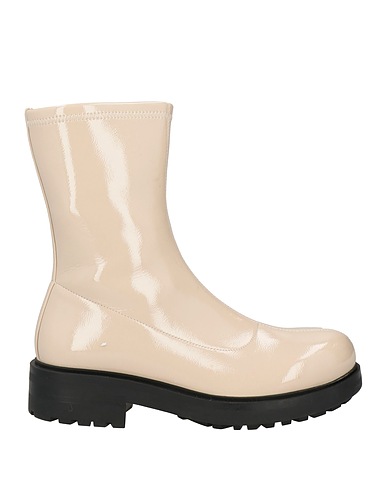 JEANNOT Ankle boot White Textile fibers