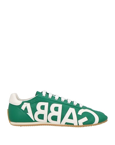 DOLCE&GABBANA Sneakers Verde Pelle