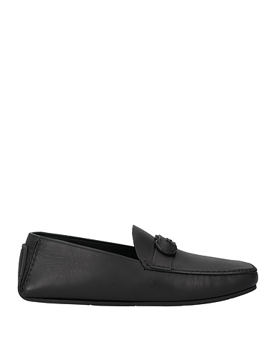 FERRAGAMO Loafers Black Calfskin