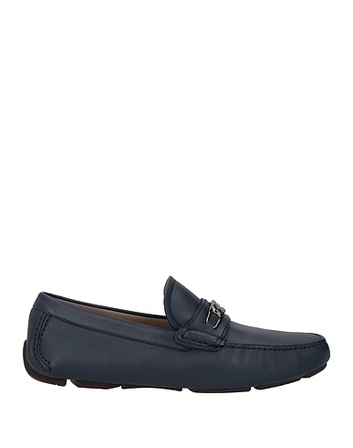 FERRAGAMO Loafers Midnight blue Calfskin
