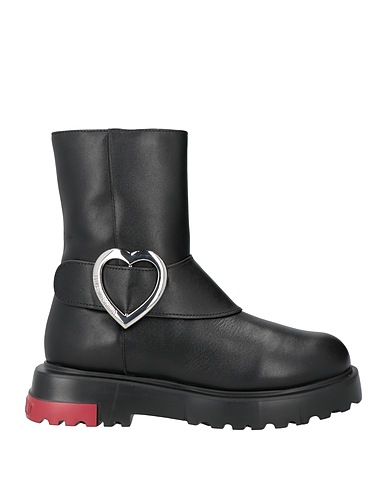 LOVE MOSCHINO Ankle boot Black Calfskin