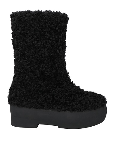 GIA BORGHINI Ankle boot Black Textile fibers