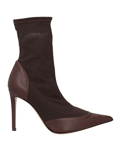 ALEXANDRE VAUTHIER Stivaletti Testa di moro Fibre tessili