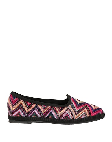 MISSONI Loafers Fuchsia Textile fibres