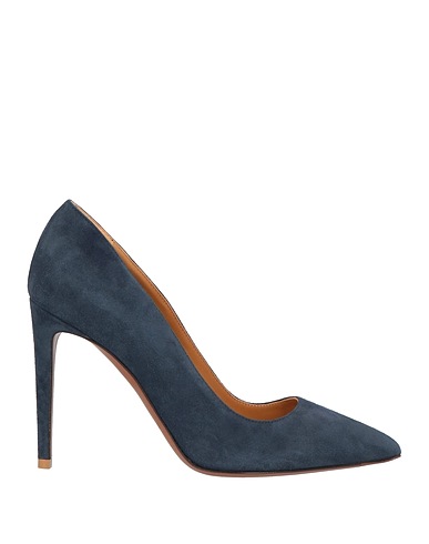RALPH LAUREN COLLECTION Pumps Marineblau Leder