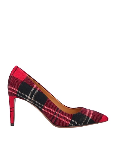RALPH LAUREN COLLECTION Pump Red Textile fibers