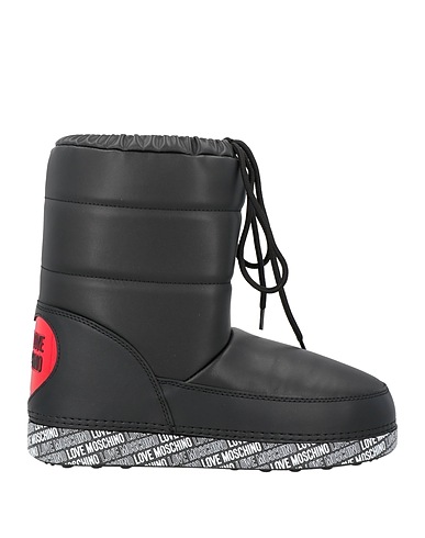 LOVE MOSCHINO Stivaletti Nero Fibre tessili