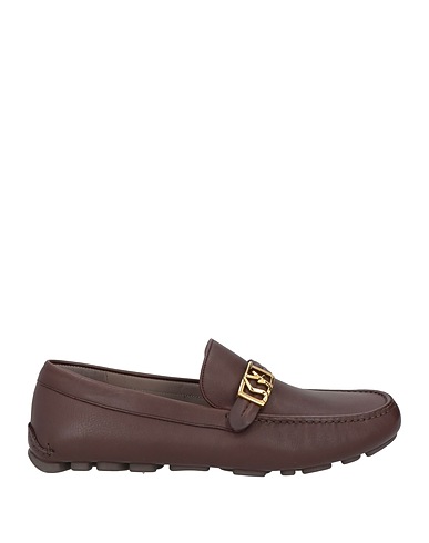 FERRAGAMO Loafers Dark brown Calfskin