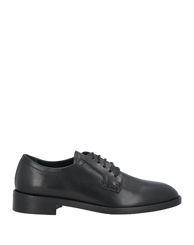 GUGLIELMO ROTTA Laced shoes Black Leather