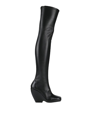 KHAITE Boots Black Leather