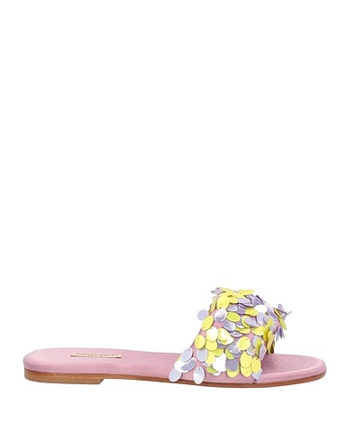 PUCCI Sandalen Lila Gewebefasern