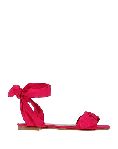 RED(V) Sandals Magenta Textile fibres