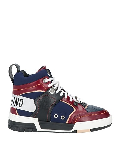 MOSCHINO Sneakers BLU NAVY Textile fibers