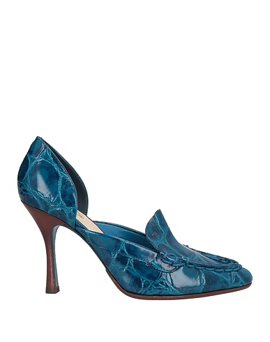 TOD'S Pump Deep teal Leather