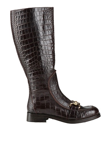 JP/DAVID Boots Dark brown Leather
