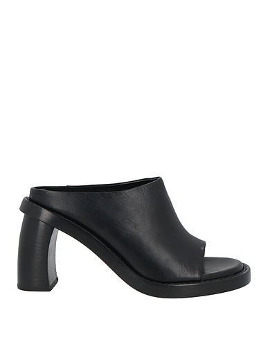 ANN DEMEULEMEESTER Sandals Black Leather