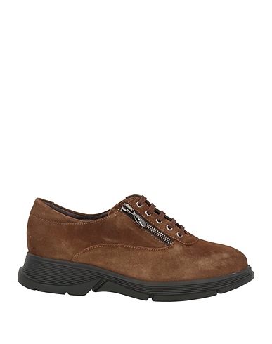 SCHOLL Schnürschuhe Braun Leder