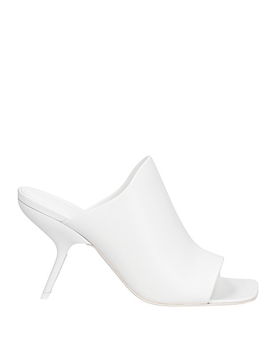 FERRAGAMO Sandals White Leather