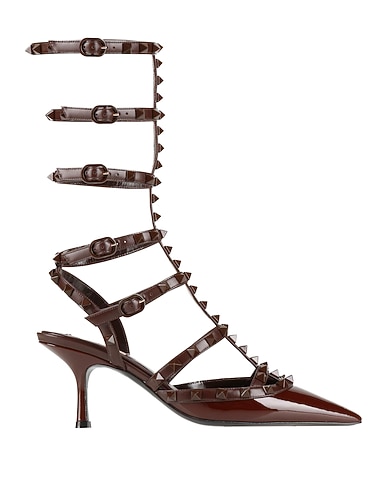 VALENTINO GARAVANI Pump Chocolate brown Leather