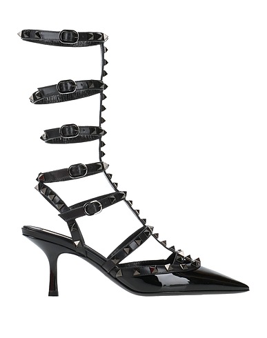 VALENTINO GARAVANI Court Black Leather
