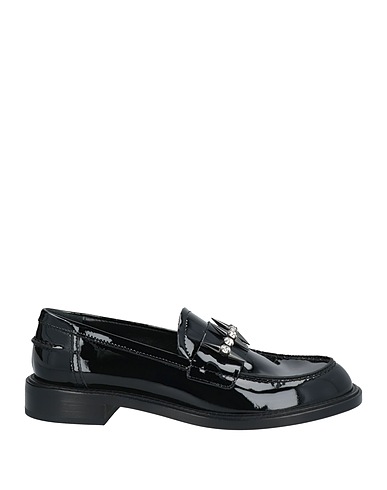 AGL Loafers Black Leather