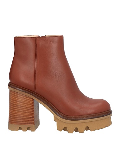 AGL Ankle boot Tan Leather