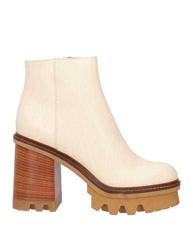 AGL Ankle boot Cream Leather