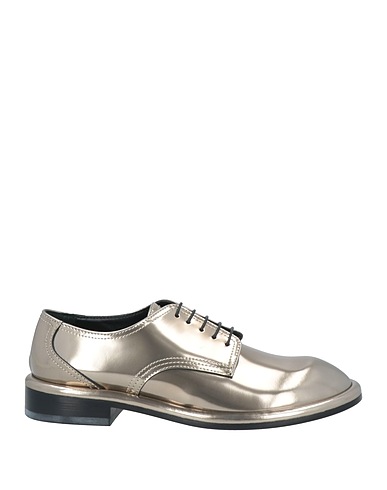 AGL Laced shoes Bronze Leather