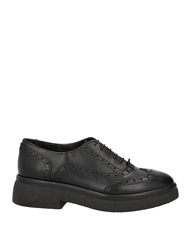 AGL Stringate Nero Pelle
