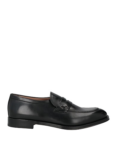 FERRAGAMO Loafers Black Calfskin