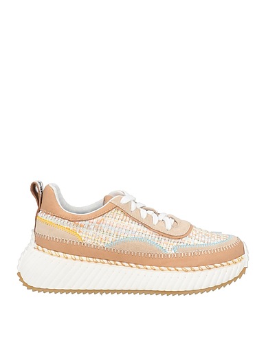 ABF-97 Sneakers Light brown Leather, Textile fibres