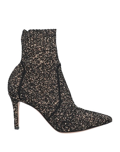 GIANVITO ROSSI Ankle boot Black Textile fibres