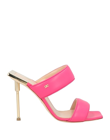 ELISABETTA FRANCHI Sandals Fuchsia Leather