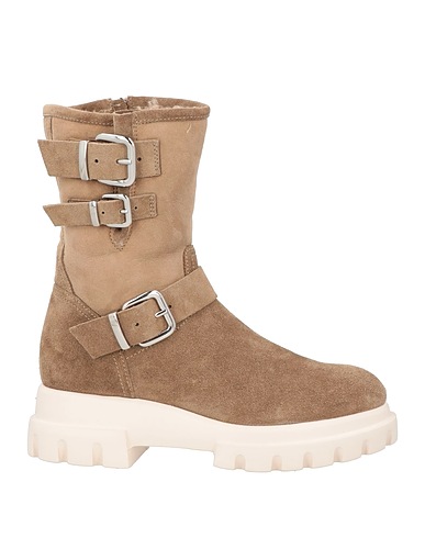 AGL Stivaletti Khaki Pelle