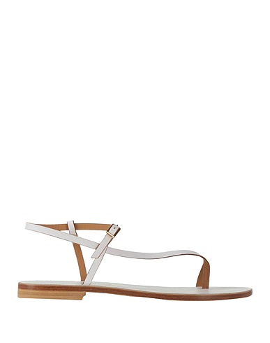 LIVIANA CONTI Flip flops White Leather
