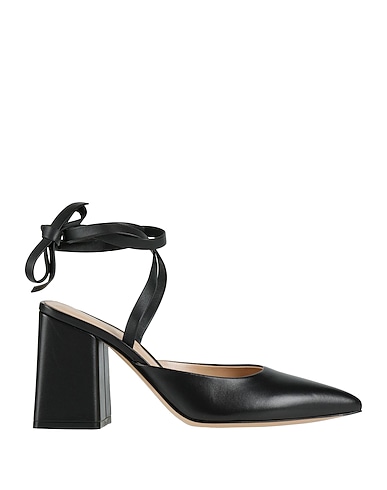 GIANVITO ROSSI Décolleté Nero Pelle