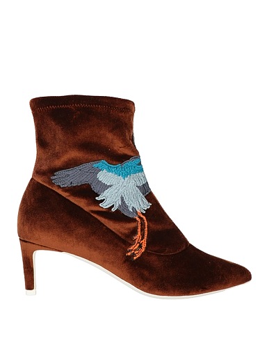 OFF-WHITE™ Ankle boot Brown Textile fibres