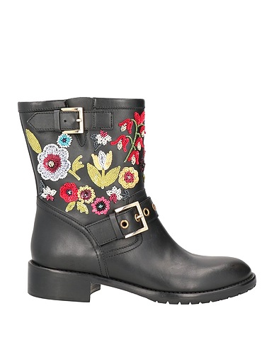 RED(V) Ankle boot Black Leather