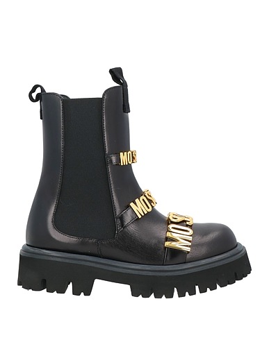 MOSCHINO Ankle boot Black Leather